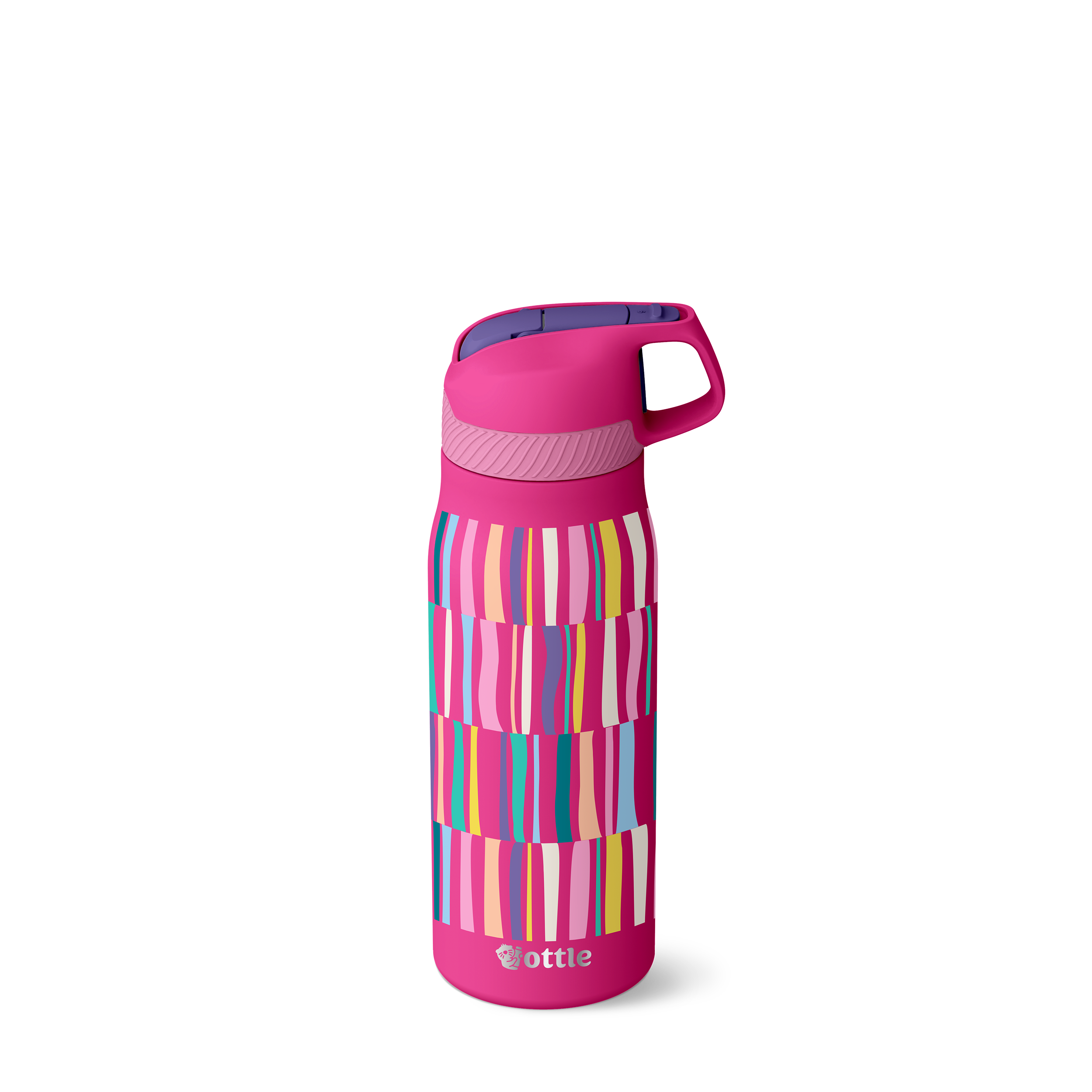 Candy Stripes Allover 24 oz Water Bottle