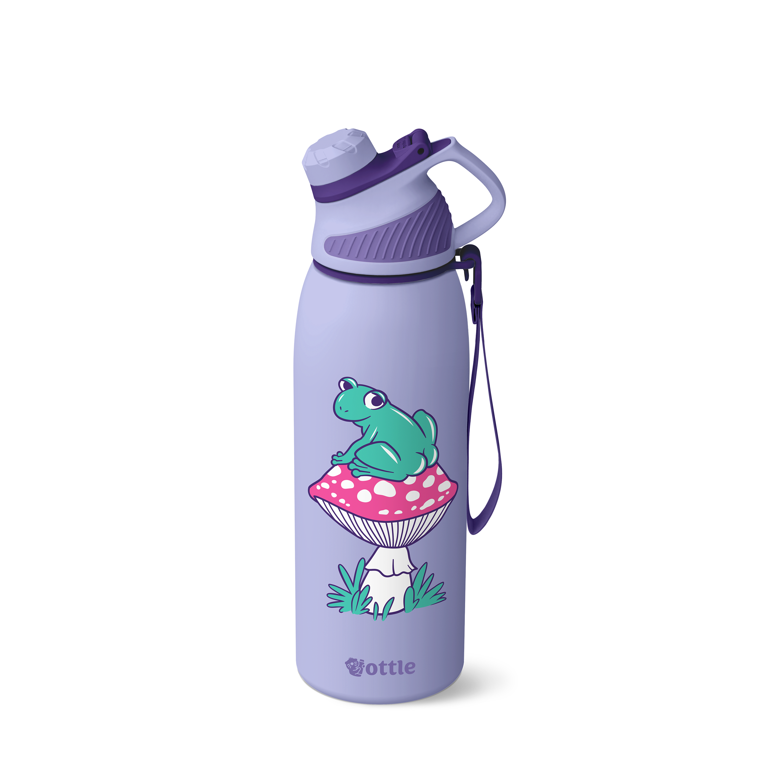 Cheeky Frog 34 oz Water Bottle